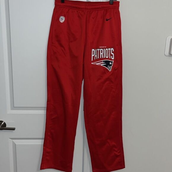 NWOT $90 New England Patriots Training Camp NFL Fleece Sweat sweatpants pants M - Picture 1 of 5
